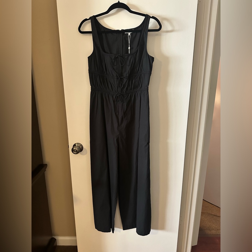 Rebecca Taylor Black Sleeveless Jumpsuit